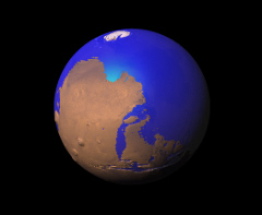 Mars with Ocean