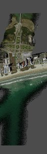 3D South Padre Island LIDAR Section 2 by Reuben Reyes